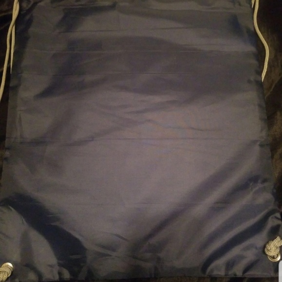 Navy blue rock music drawsting bag - Picture 3 of 3